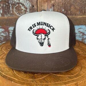 Tris Munsick & the Innocents Brown Trucker Hat SnapBack